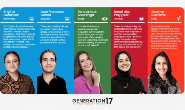 سامسونگ و برنامه توسعه سازمان ملل متحد از پنج رهبر جوان جدید به Generation 17 – اتاق خبر جهانی سامسونگ خوش آمدید
