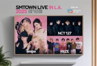 Samsung TV Plus به طور انحصاری جریان زنده Smtown Live 2025 در LA در سطح جهانی در کانال جدید Smtown – اتاق خبر جهانی سامسونگ